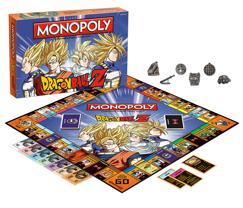 monopoly dragon ball dragon ball monopoly